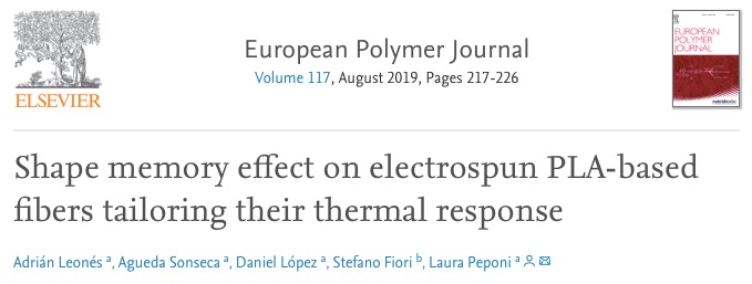 Shape_memory_effect_on_electrospun_PLA-based_fibers_tailoring_their_thermal_response_-_ScienceDirect